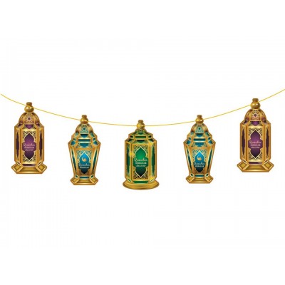 Hanging Display  - 5pc LARGE Ramadan Lanterns